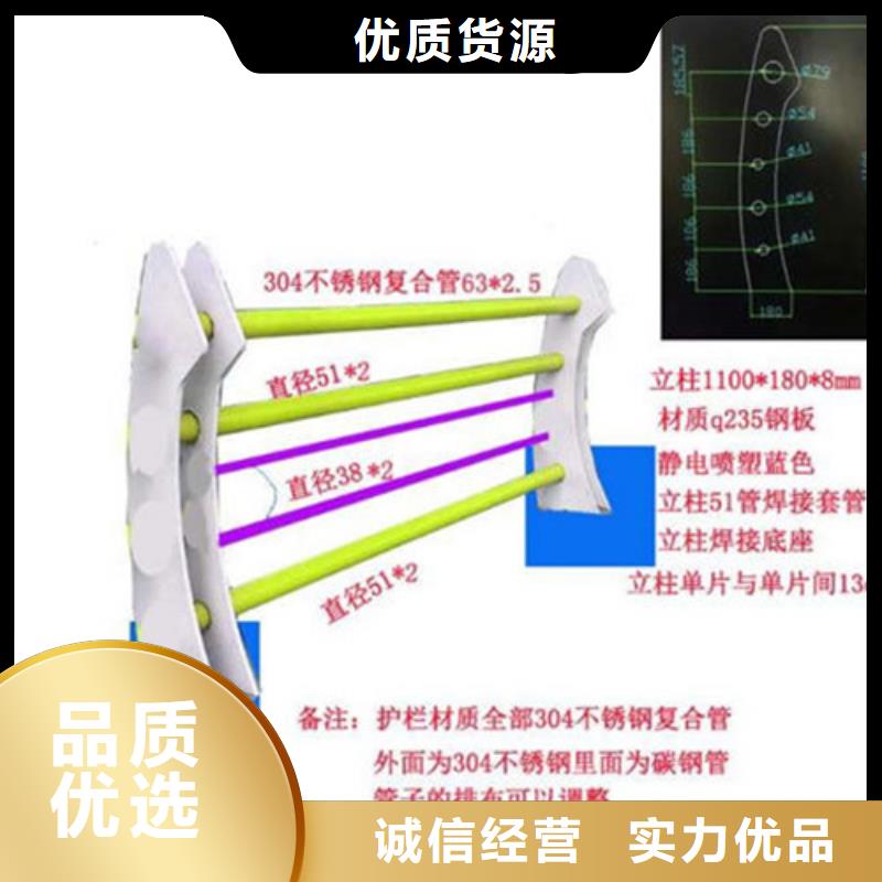 【桥梁防撞护栏人车分流栏生产厂家】