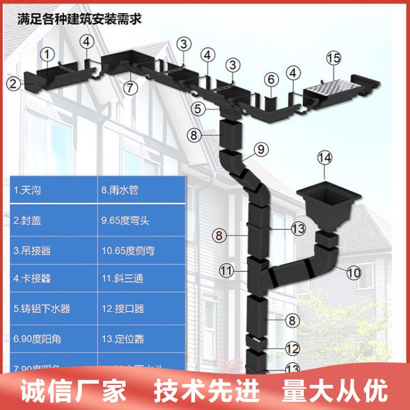 铝合金落水管直供厂家