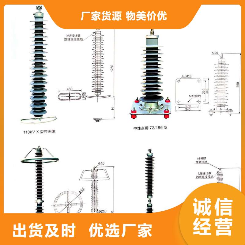 电机型氧化锌避雷器Y1.5WZ2-144/320厂家