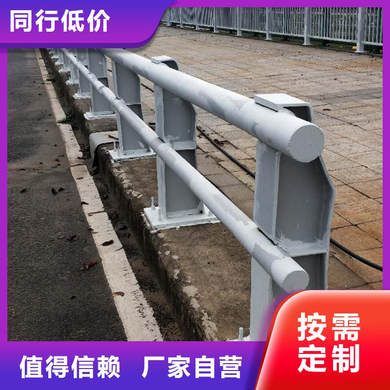 防撞护栏钢立柱施工简便