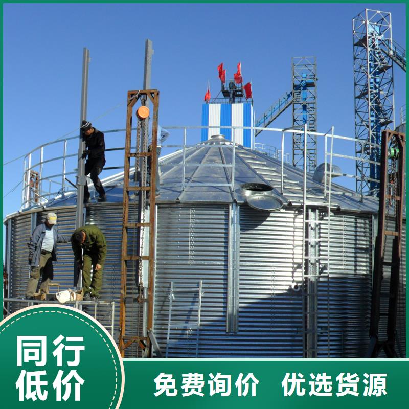 支持定制的镀锌圆筒仓基地