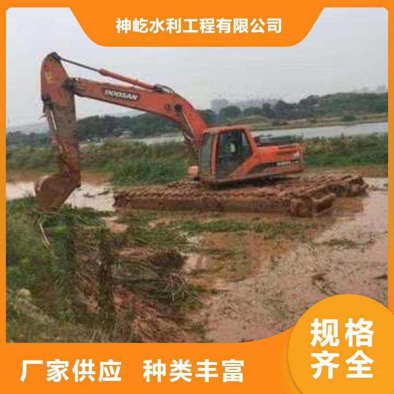 水上挖掘机出租出租水上挖机产品实拍