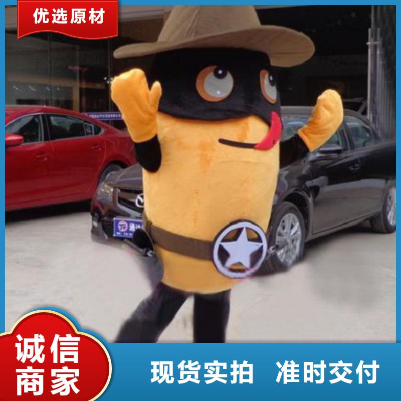 海南三亚卡通行走人偶定做厂家,流行服装道具造型多