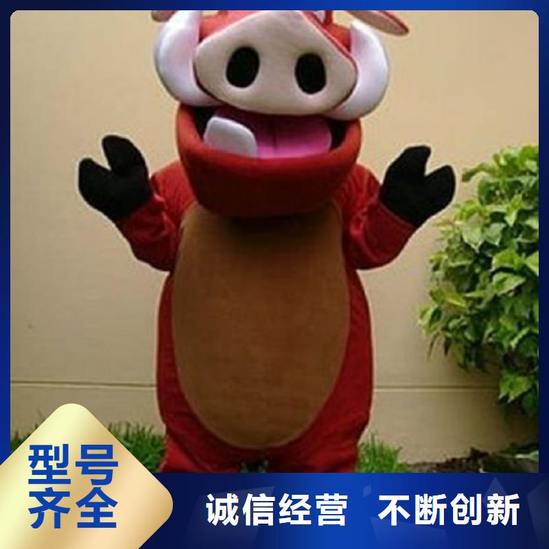 山东青岛卡通人偶服装定做厂家/盛会毛绒娃娃材质好