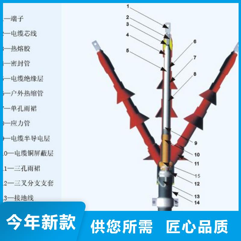 户外热缩电缆终端头RSWY-3/2-20KV