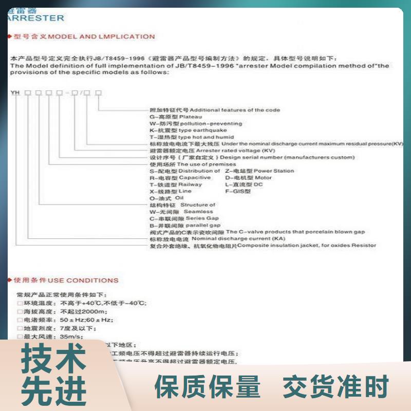 避雷器Y10W1-300/693(G)W【浙江羿振电气有限公司】