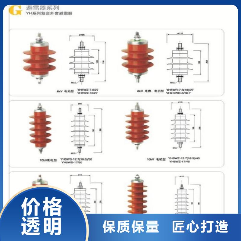 瓷外套金属氧化物避雷器Y10W-216/562