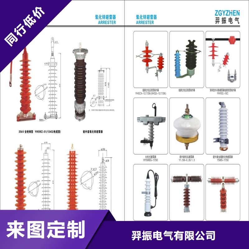 氧化锌避雷器YH10W5-96/250GY【浙江羿振电气有限公司】