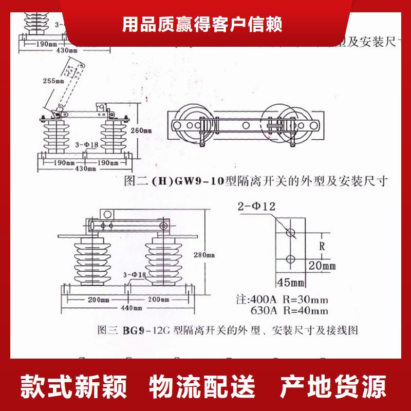 【隔离开关/隔离刀闸】HGW9-12G/630