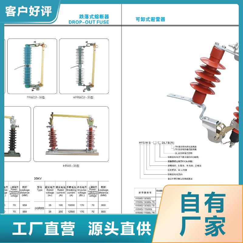 HYSWS-17/50避雷器【浙江羿振电气有限公司】避雷器生产厂家