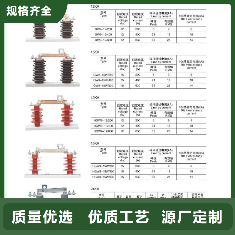 [东营]高压隔离开关GW9-10KV/630-免费咨询