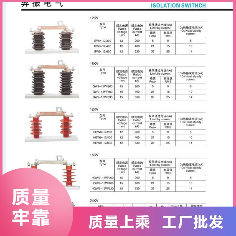 [东营]高压隔离开关GW9-10KV/630-免费咨询