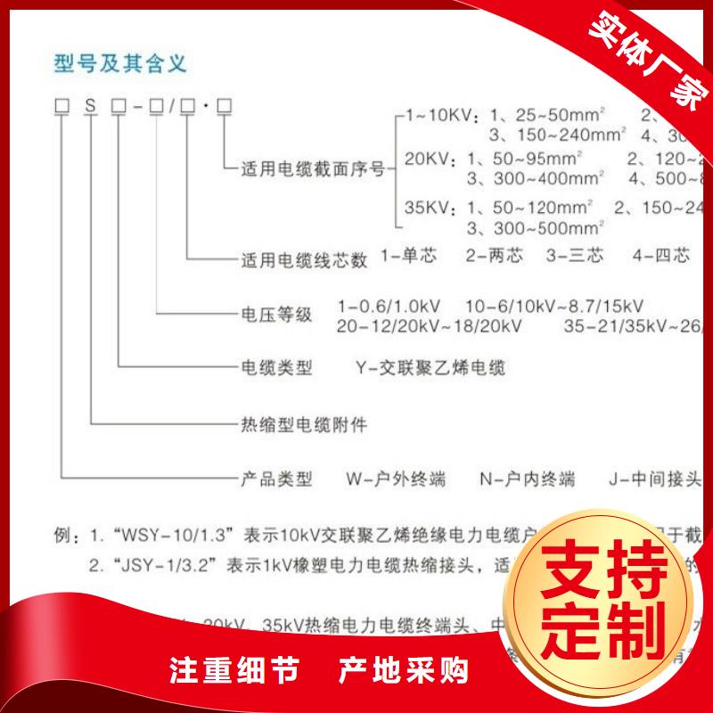 户内冷缩电缆终端头35KVLSN-1/2_