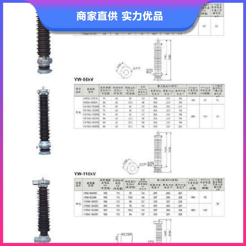 氧化锌避雷器YH10CX5-96/250货源充足