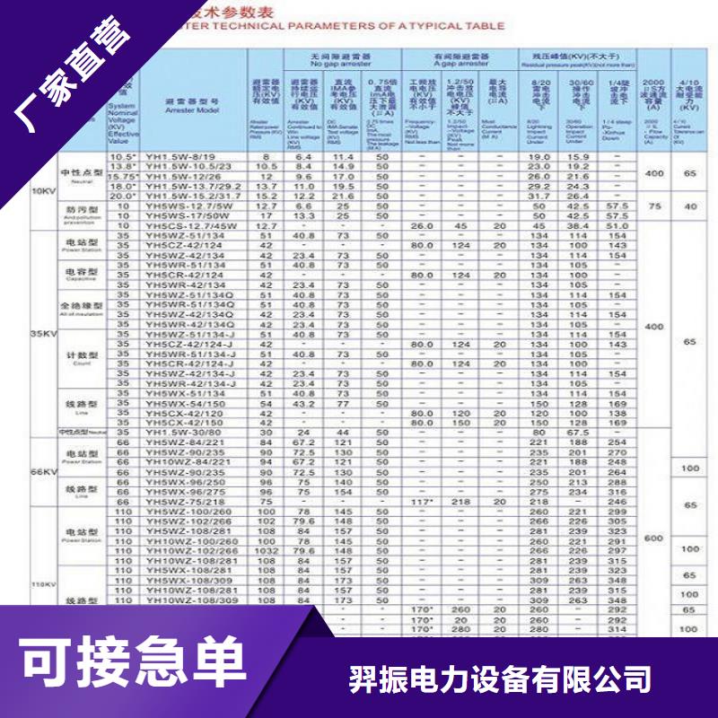 避雷器Y10W-102/266