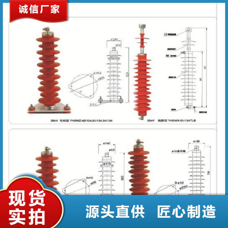 金属氧化物避雷器Y10W-100/260