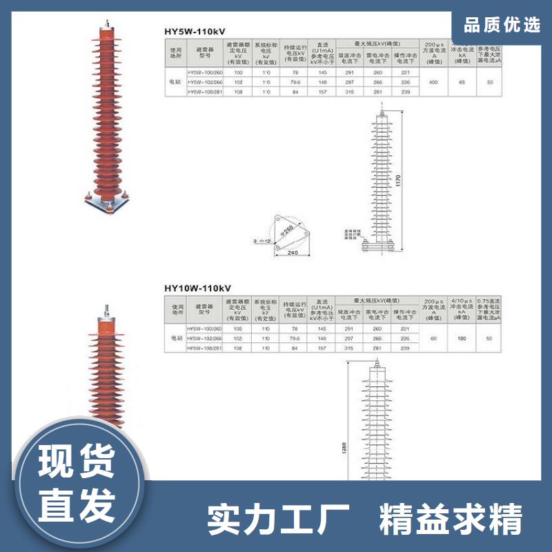 避雷器YH10WX-100/265TD