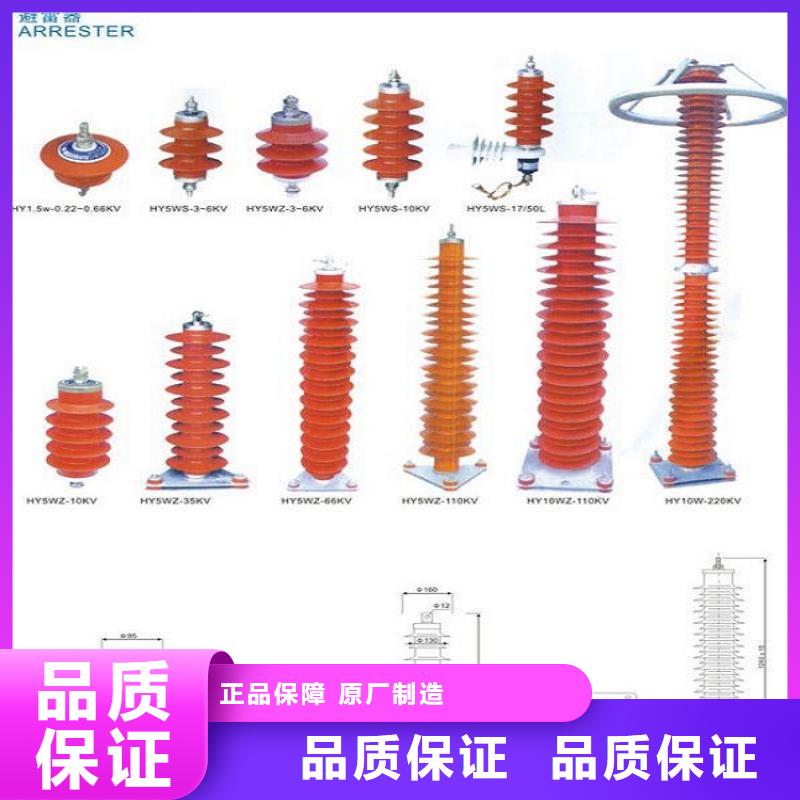 氧化锌避雷器YH10CX5-96/250货源充足