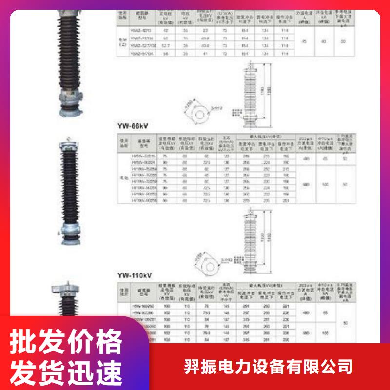 【羿振电力设备】【避雷器】HY5W-54/134