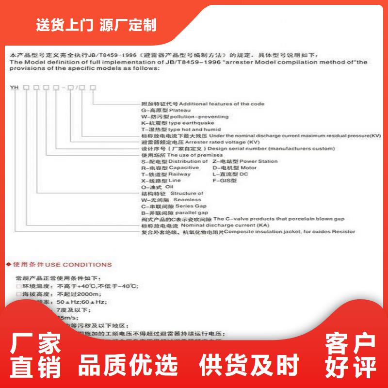 [避雷器]HY10WS-90/235【上海羿振电力设备有限公司】