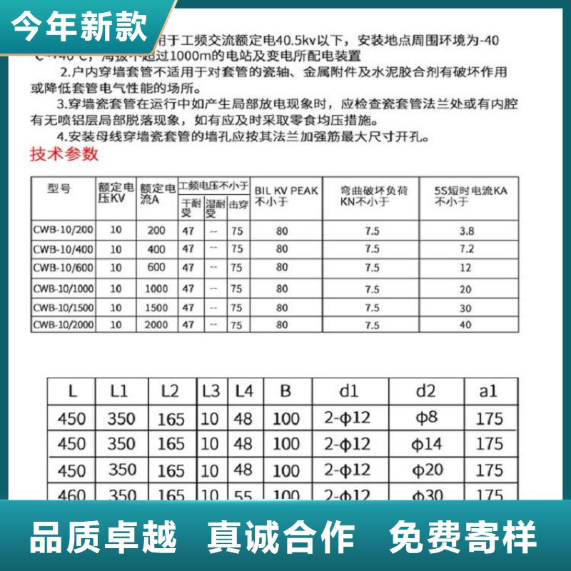 〖高压穿墙套管〗CWWL-40.5/4000现货直供