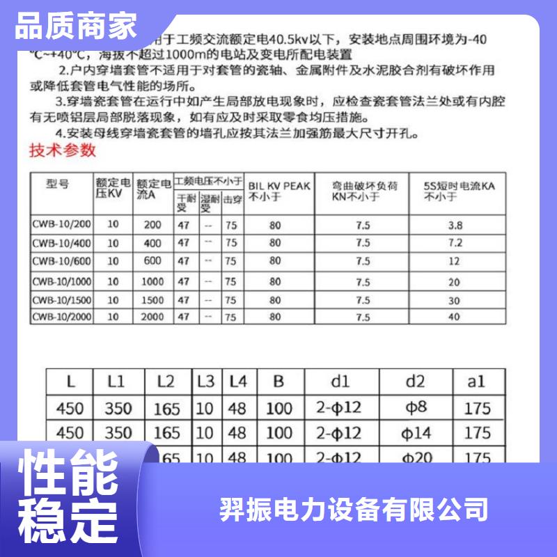 〖高压穿墙套管〗CWC-40.5/2000价格.