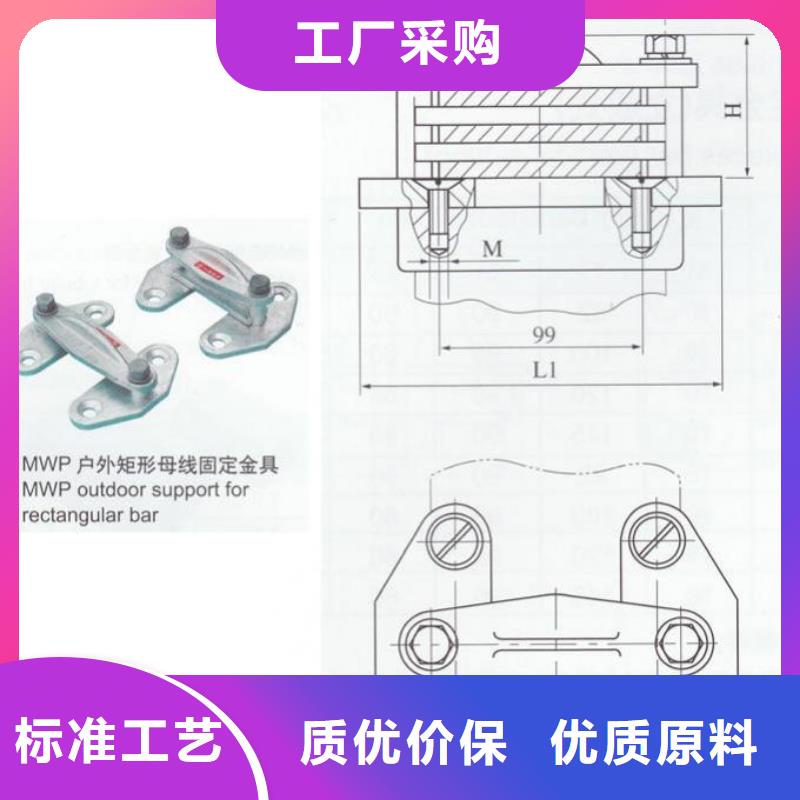 【羿振电气】MNL-107矩形母线固定金具