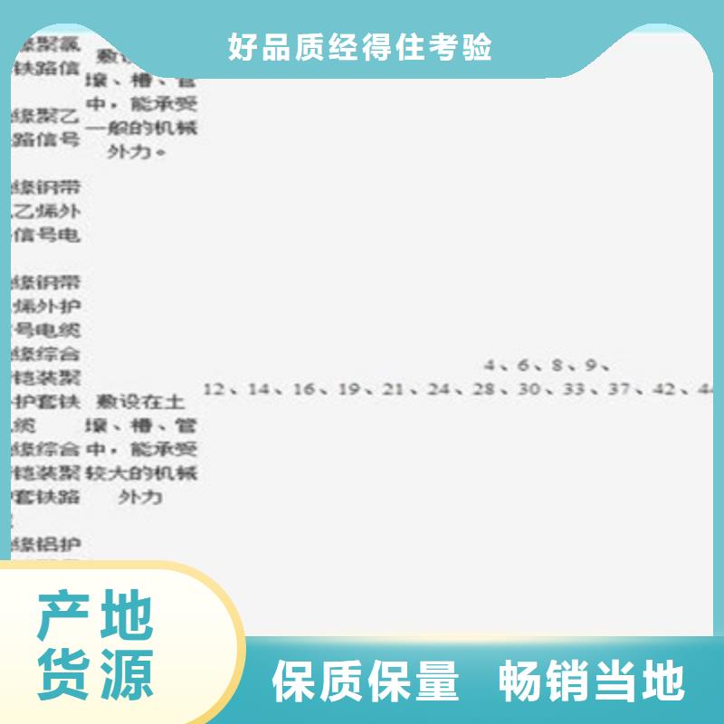 铁路信号电缆煤矿用阻燃通信电缆海量现货直销