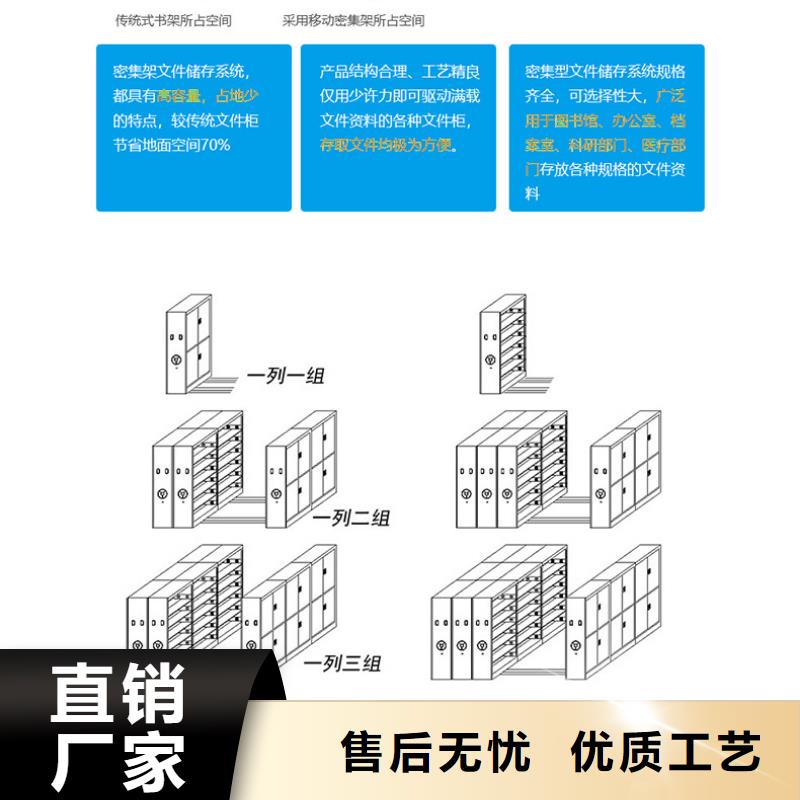 醴陵手动密集书架