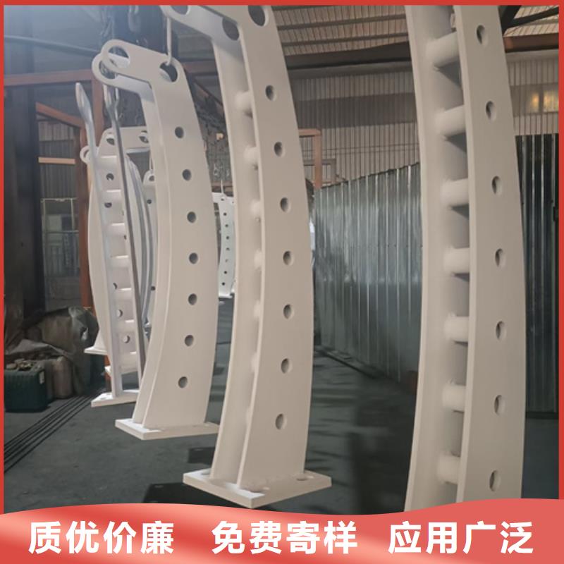 景观不锈钢复合管护栏立柱本地厂家库存充足