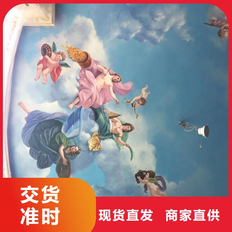 墙绘彩绘手绘墙画壁画墙体彩绘_样板房壁画彩绘型号齐全