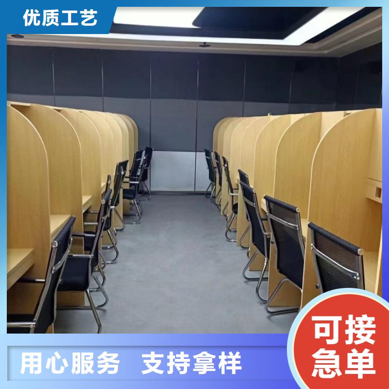 木质单人自习桌款式多样九润办公家具