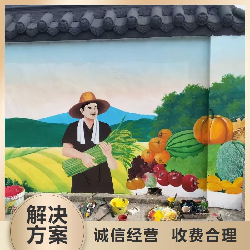 美丽乡村彩绘手绘壁画团队