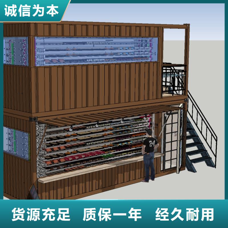 正反面出入库的料箱升降柜中心苏州东胜 