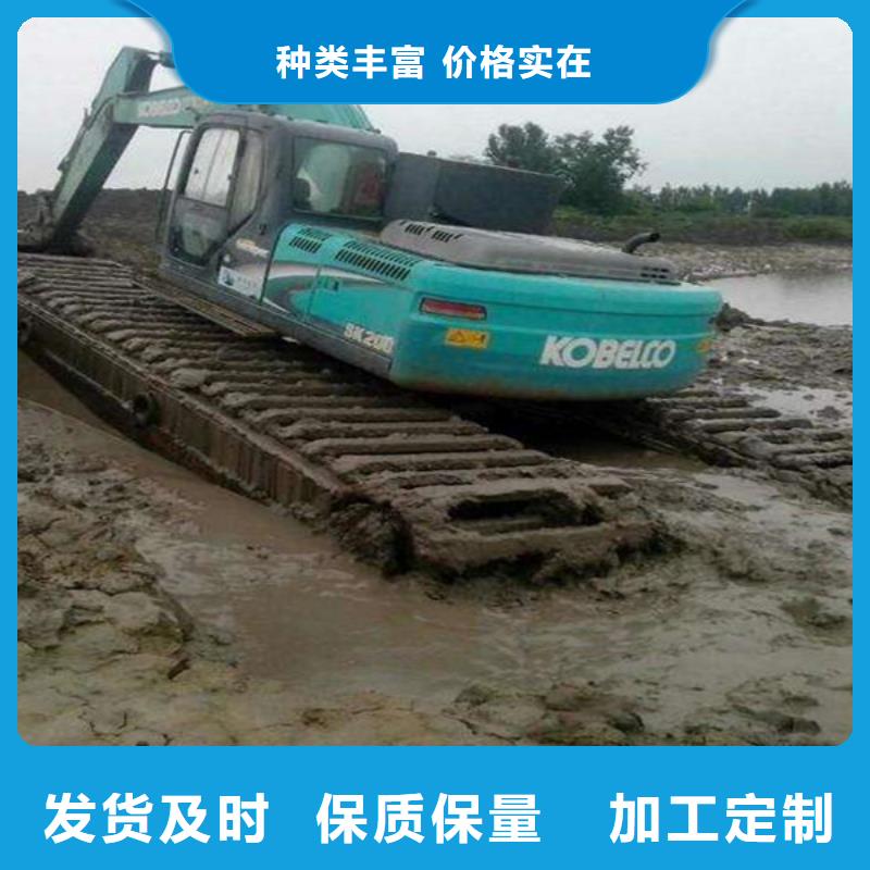 质量靠谱的水陆两用挖掘机出租厂家
