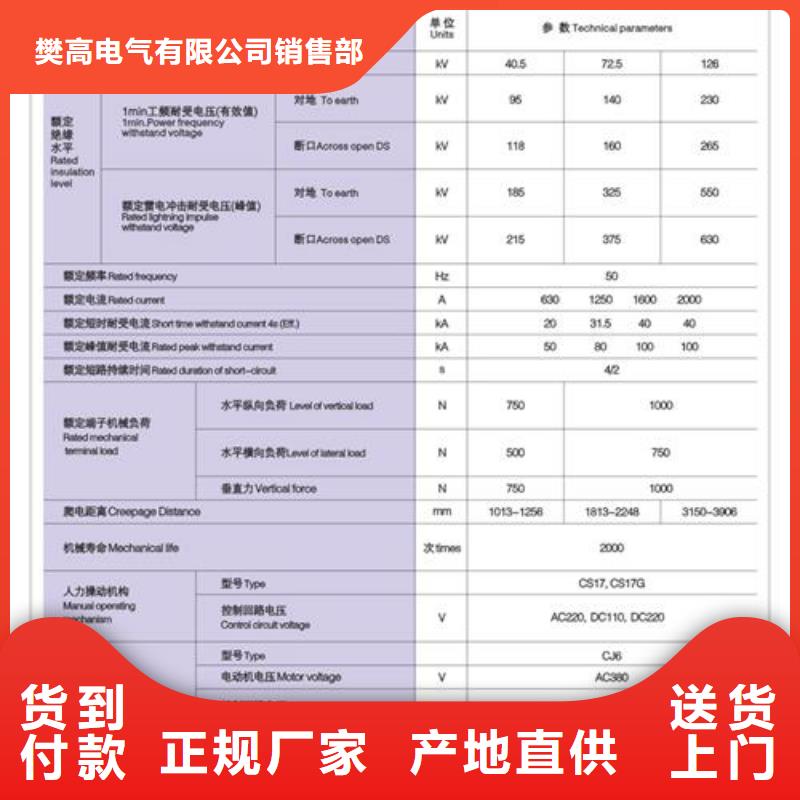 GN19-10CST/1250A户内隔离开关