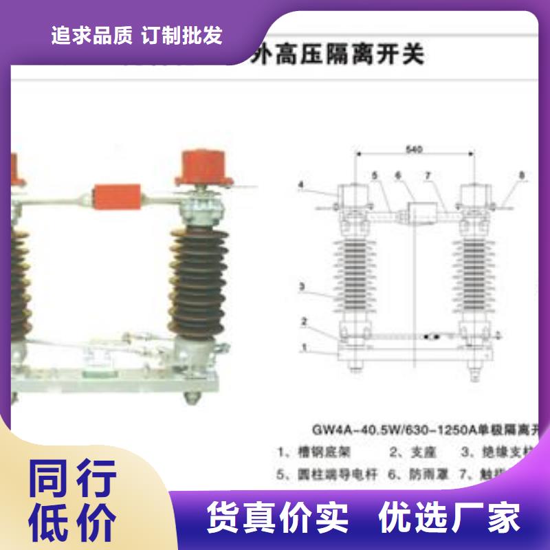 HGW4-12/630隔离刀闸樊高