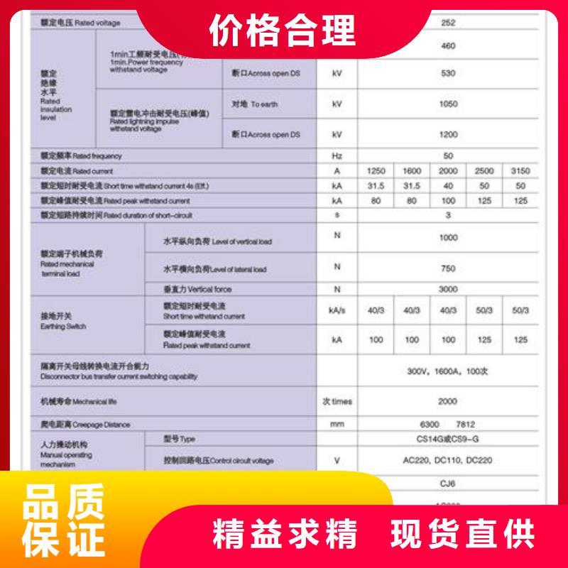 GW4-15TDW/1250隔离刀闸樊高