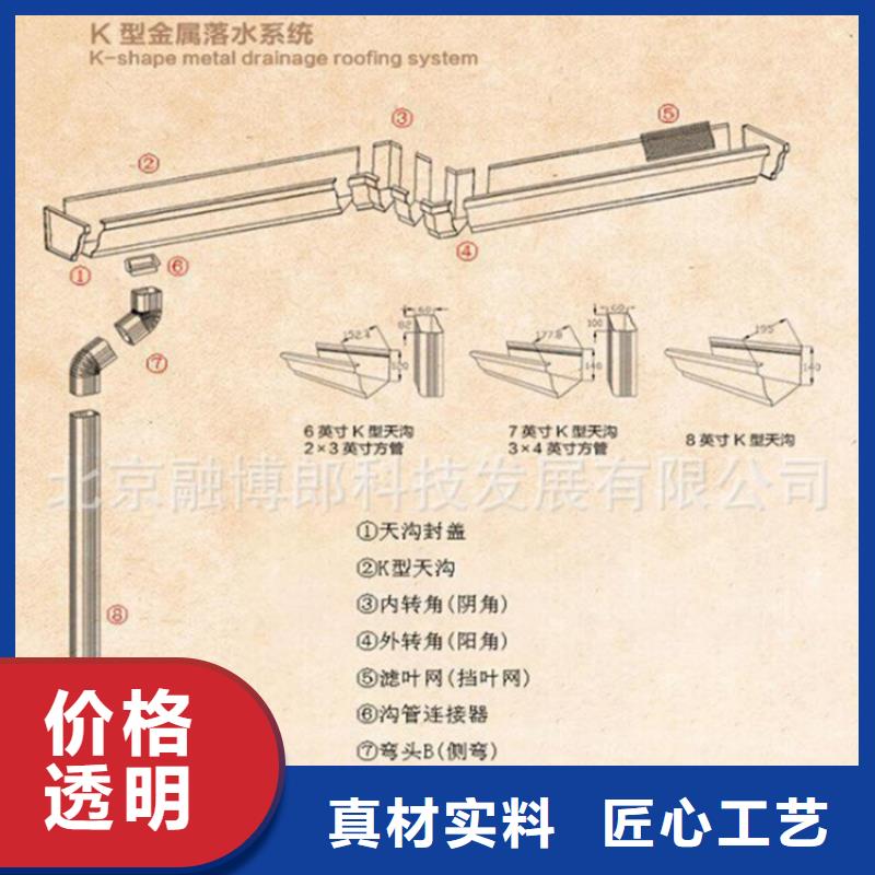 别墅配套铝合金天沟包工包料