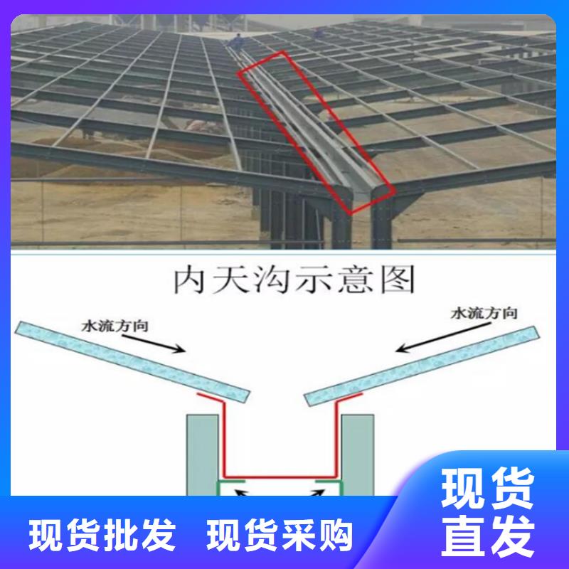 平改坡檐口天沟现场施工